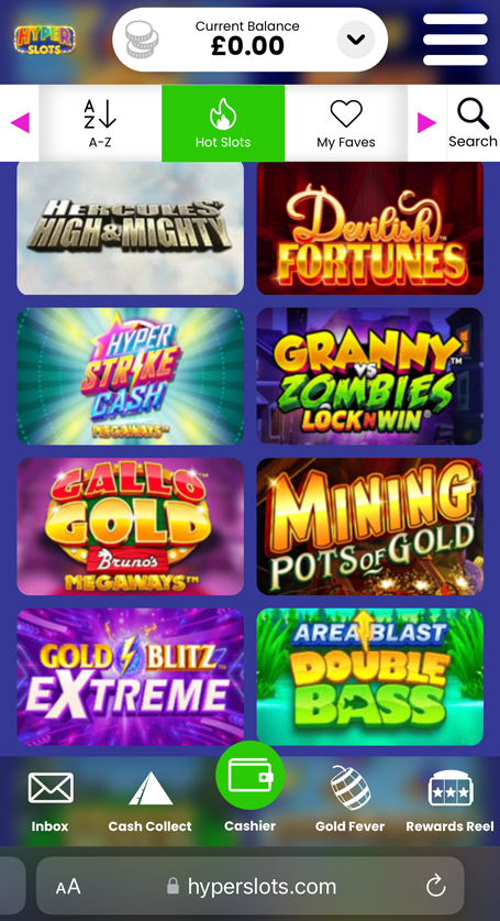 slot games lobby