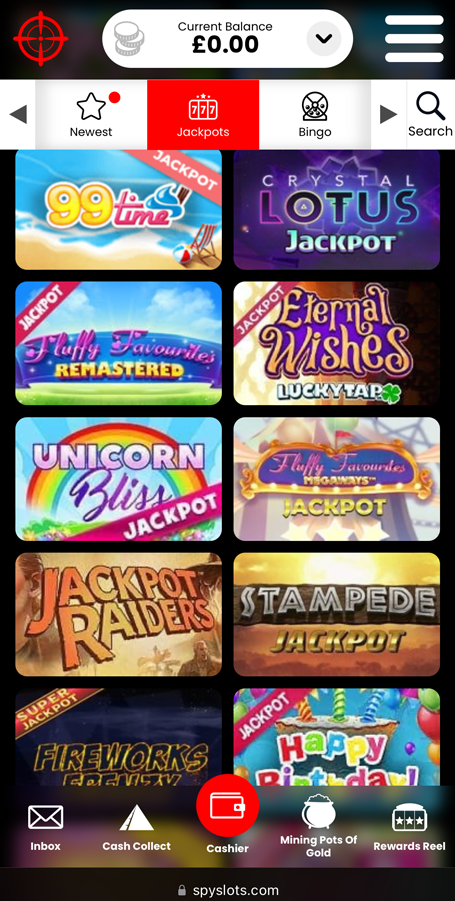 jackpot slots lobby