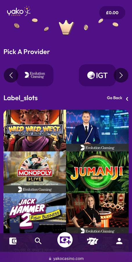 games lobby image