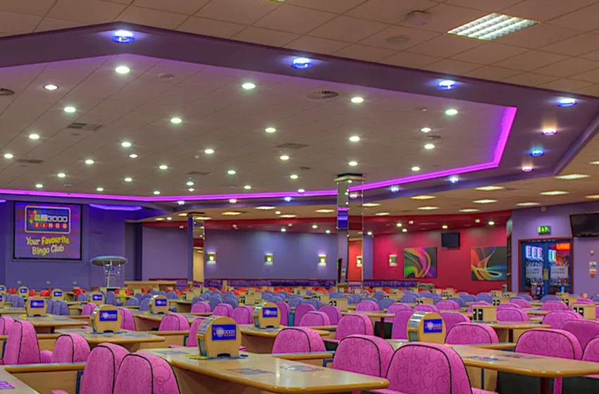bingo hall seating