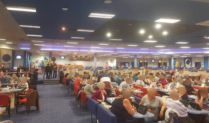 bingo hall interior